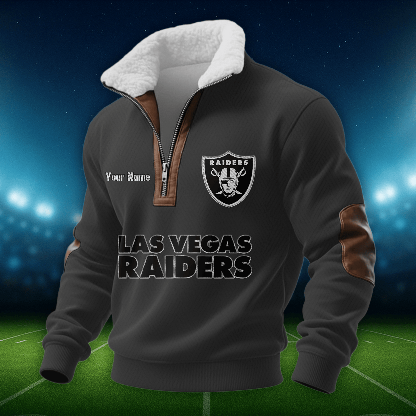 LVR NFL Men Fur Collar Sweatshirt DDT CTND