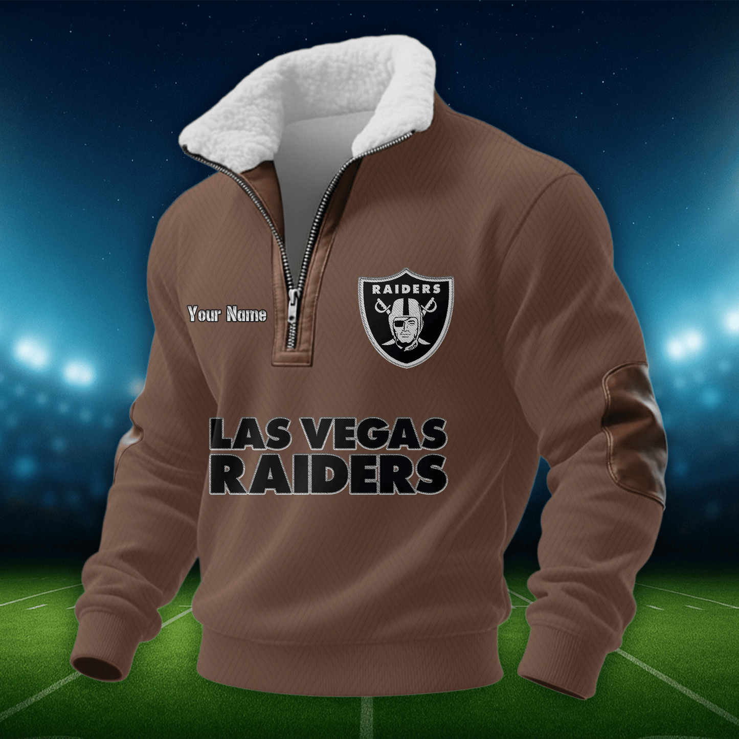 LVR NFL Men Fur Collar Sweatshirt DDT CTND