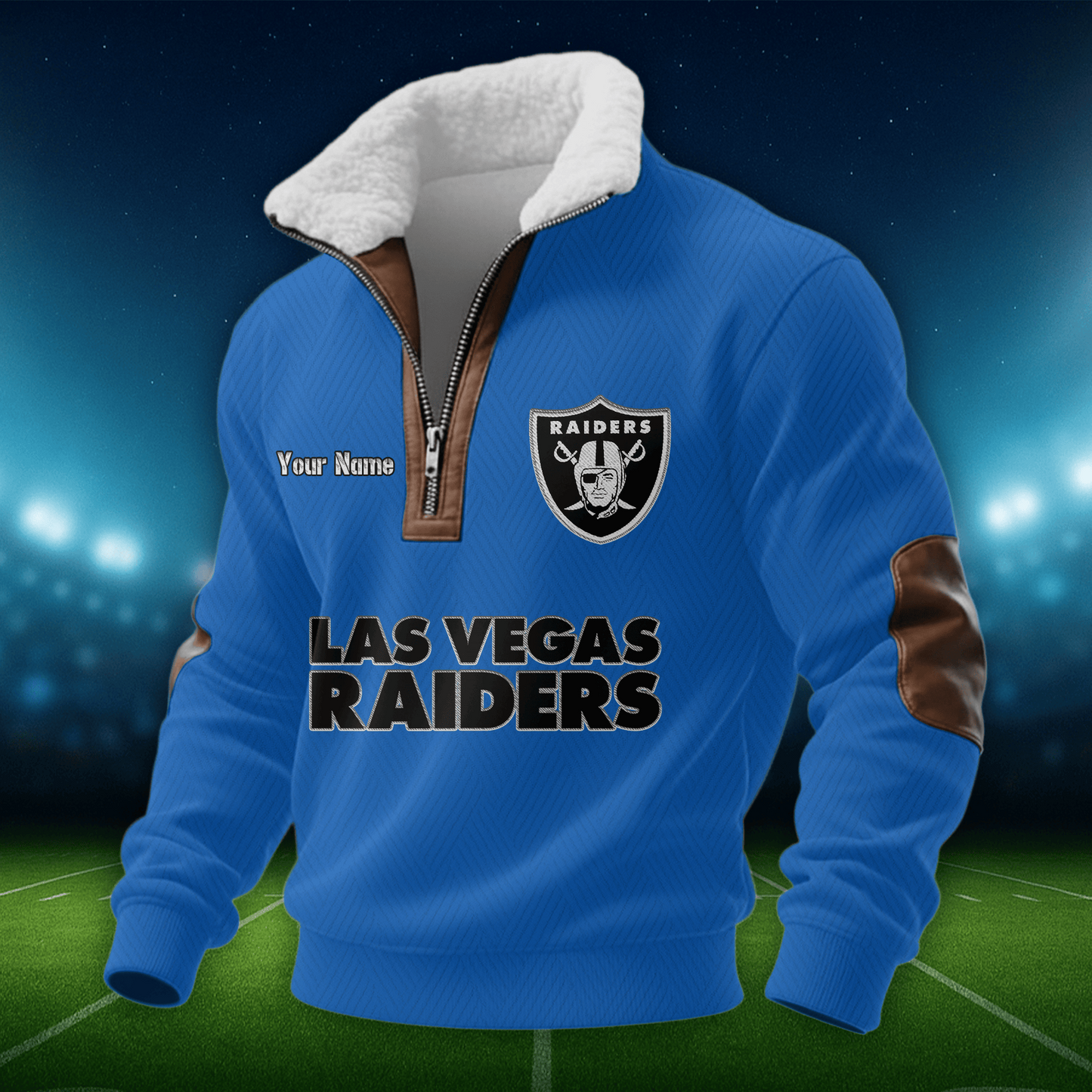 LVR NFL Men Fur Collar Sweatshirt DDT CTND