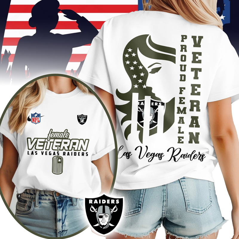 LVR Premium NFL Female Veteran 3D Shirt DDT HLPHUONG