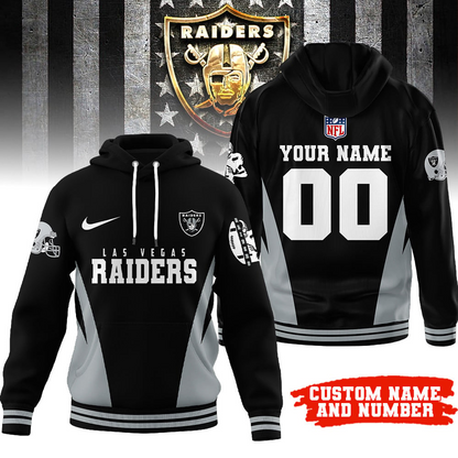 LVR Premium NFL Personalized Fan Hoodie DDT NTL