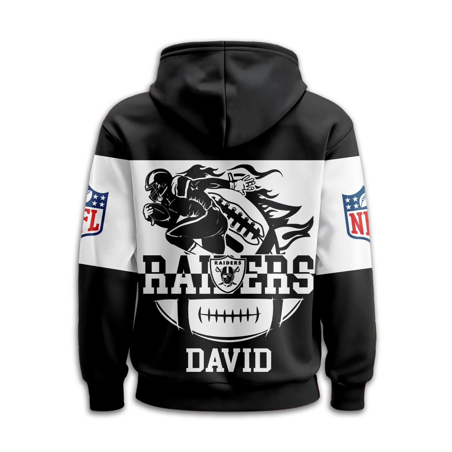 LVR Premium NFL Touchdown Spirit Personalized Hoodie DDT CTND