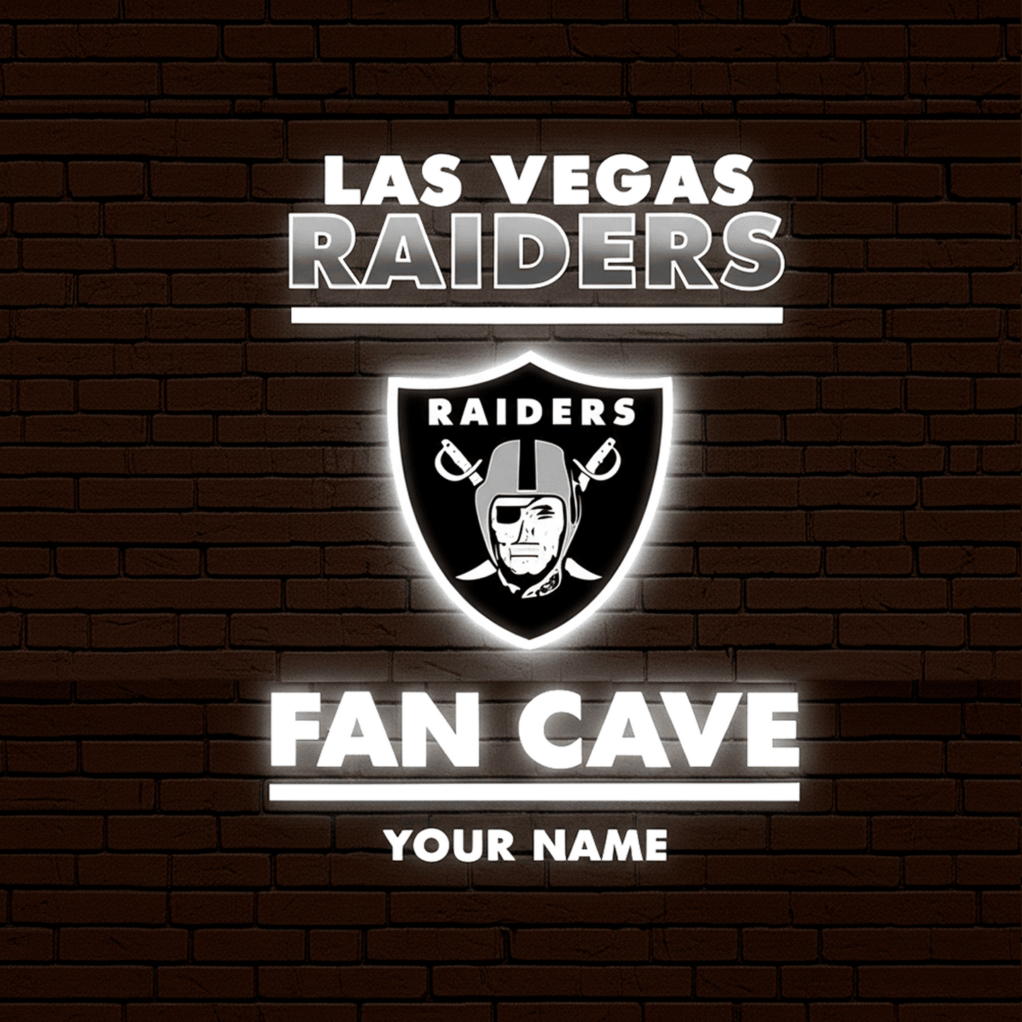 LVR x NFL PREMIUM LED LIGHT WALL DECOR DATND TANTD