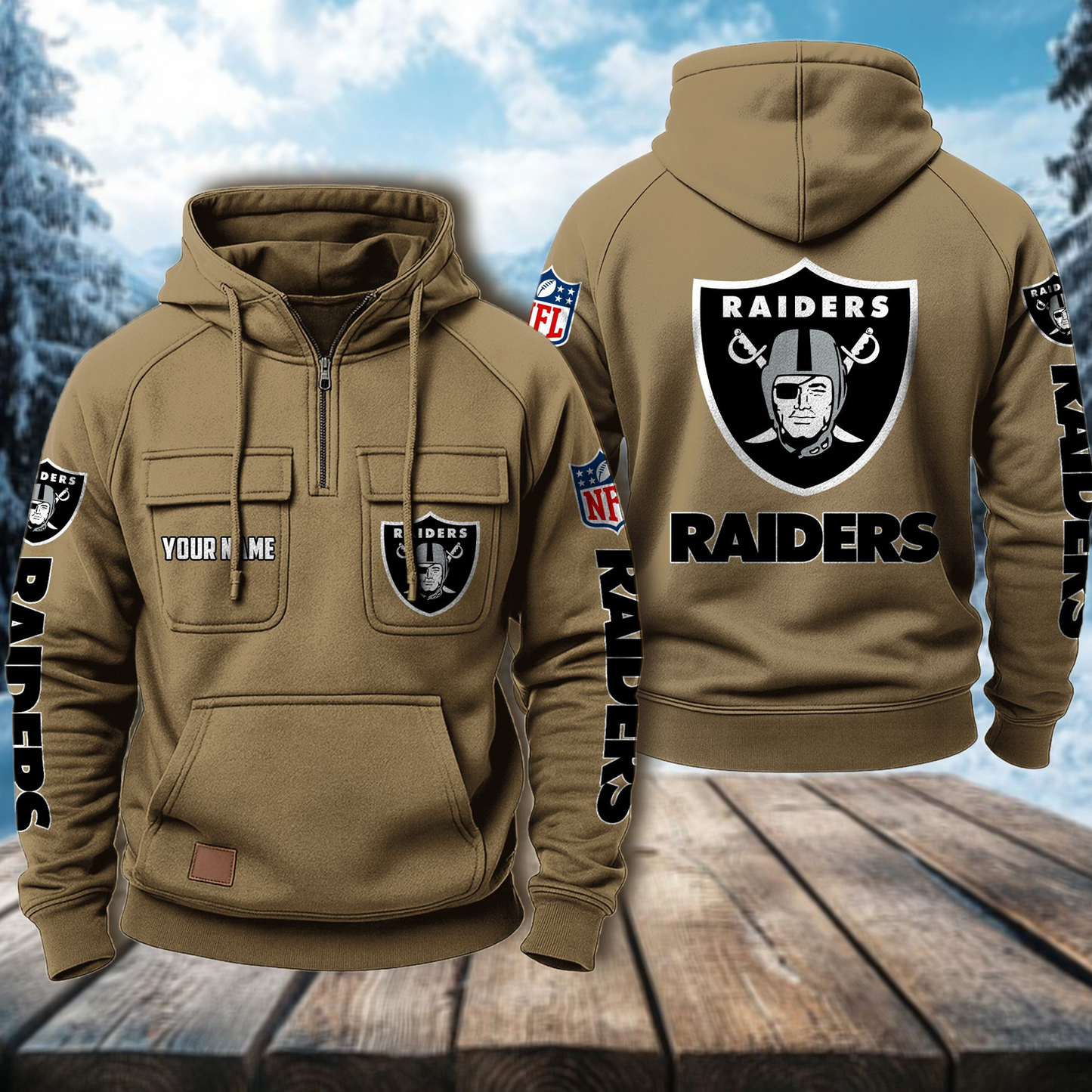 LVR x NFL Premium Hoodie DATND TANTD