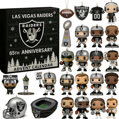 DISCOUNT 60% Las Vegas Raiders 65th Anniversary Advent Calendar 2025 BQH