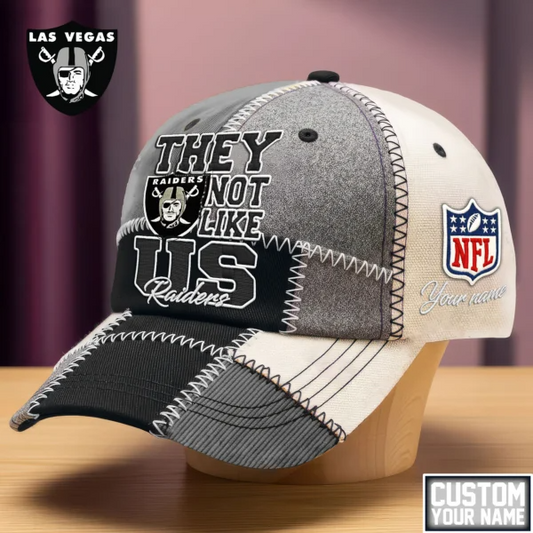 Las Vegas Raiders Premium NFL They Not Like Us Cap V4 NAK