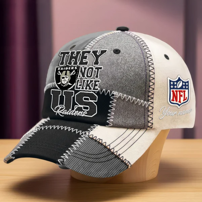 Las Vegas Raiders Premium NFL They Not Like Us Cap V4 NAK