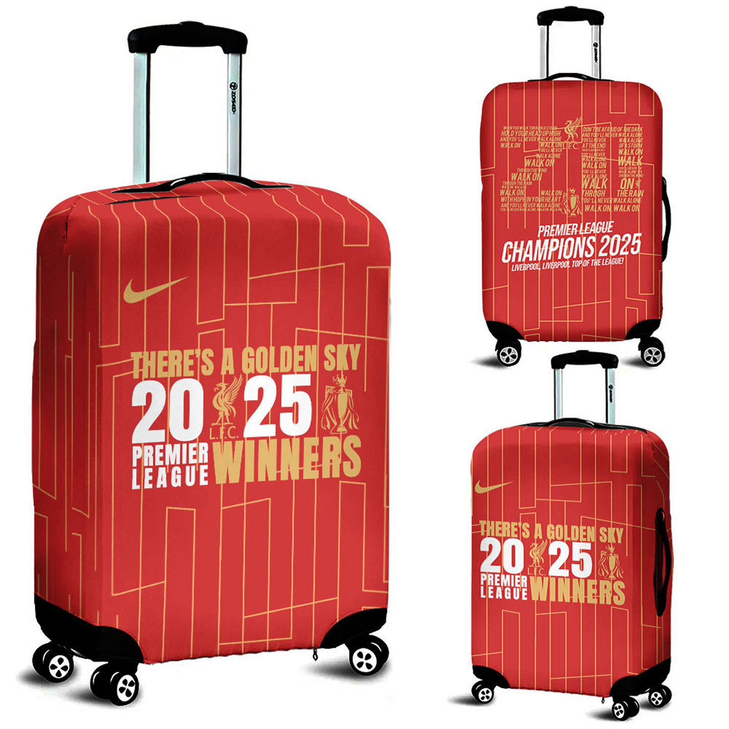 LIV F.C 2024- 2025 EPL Champions Luggage Cover NDD