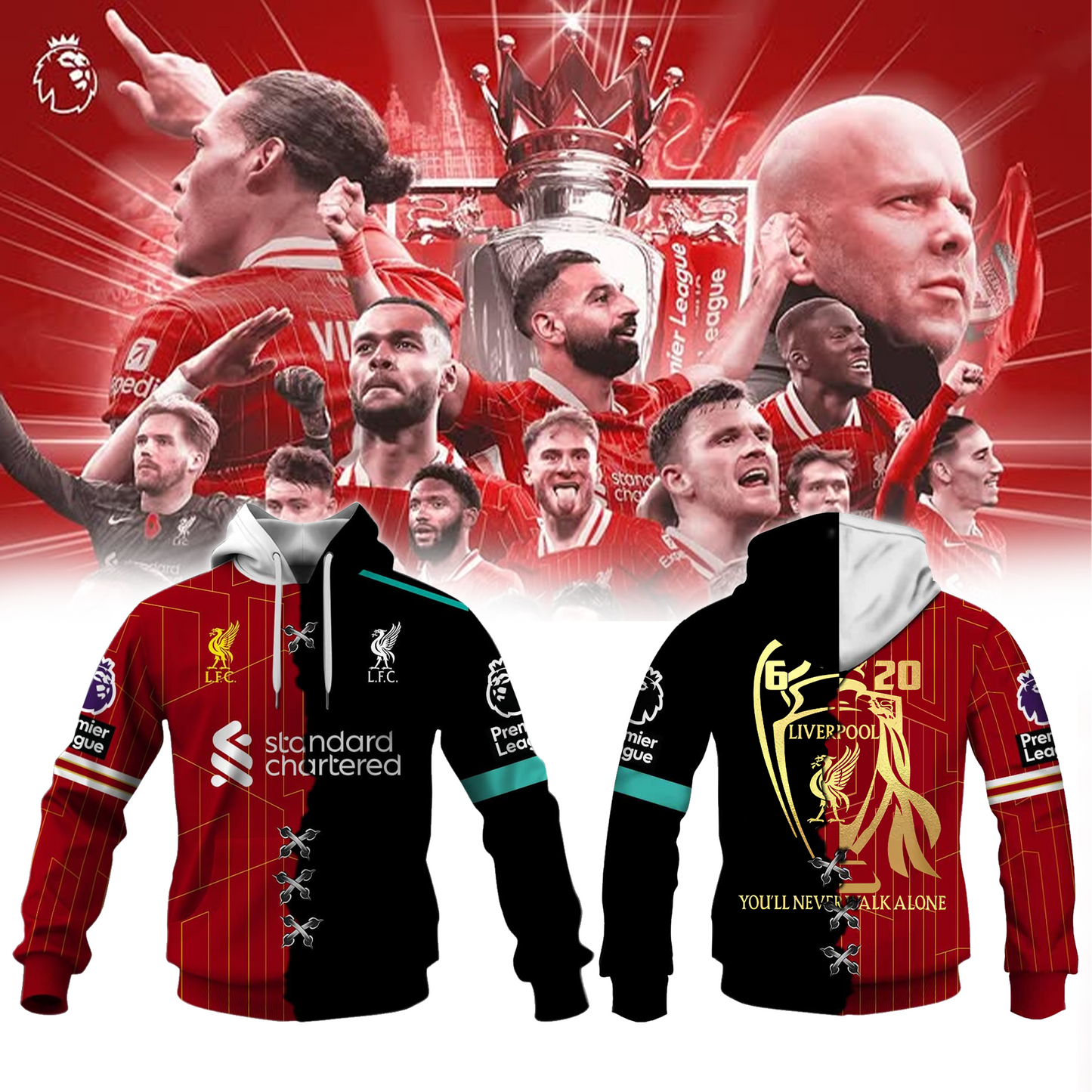 LIV F.C Home x Away Special Shirts DDTTTV
