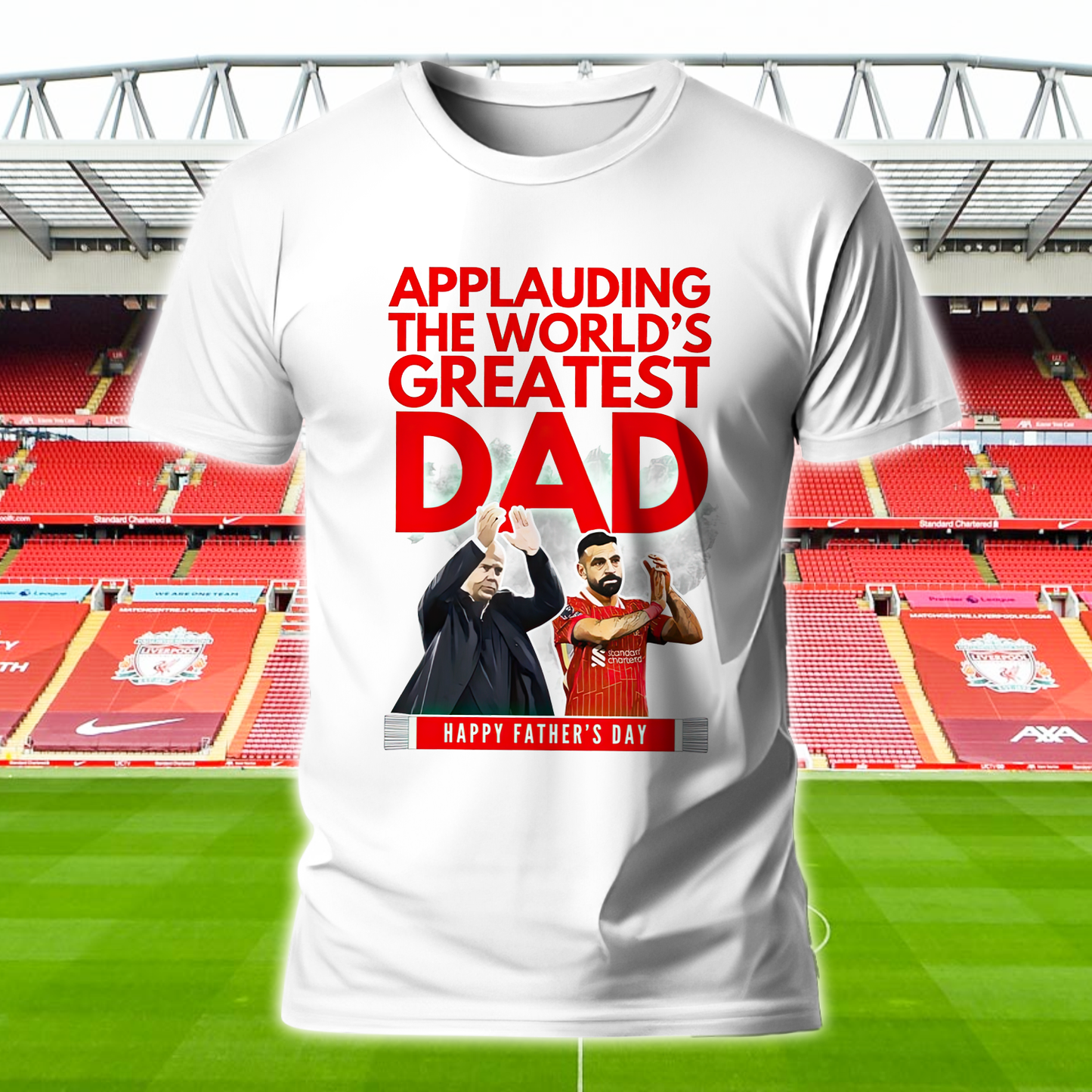 LIV - Applauding The Worldâ€˜s Greatest Dad Shirt DDTCTND