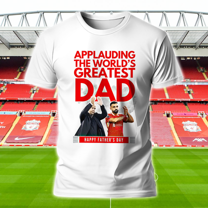 LIV - Applauding The Worldâ€˜s Greatest Dad Shirt DDTCTND