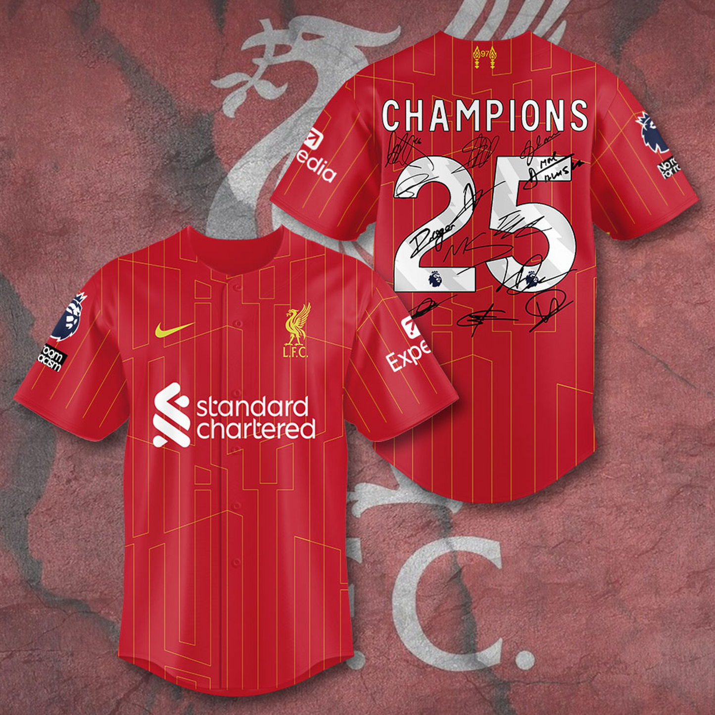 Liv FC Baseball Jersey V1 DATND TANTD