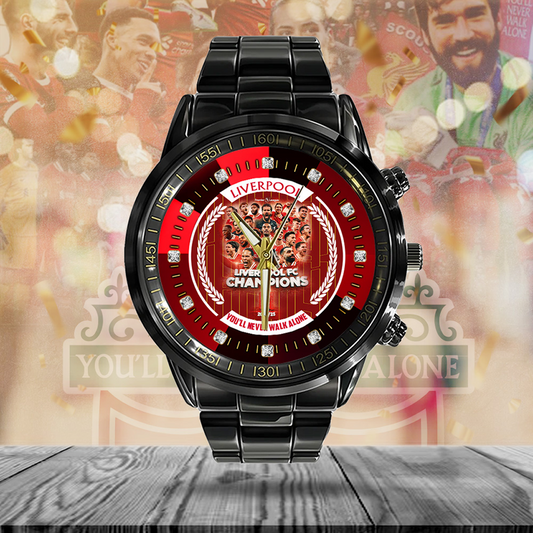 LIV Black Stainless Steel Watch NDD