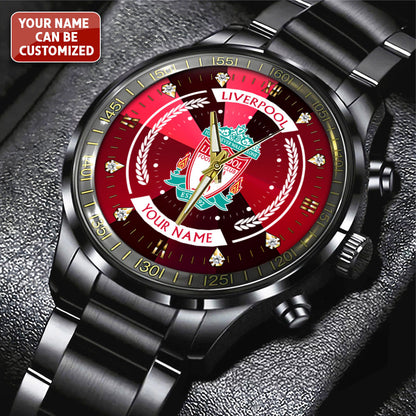 LIV Black Stainless Steel Watch NDD