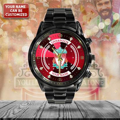 LIV Black Stainless Steel Watch NDD