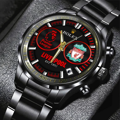 LIV Black Stainless Steel Watch 2604 V5 NDD