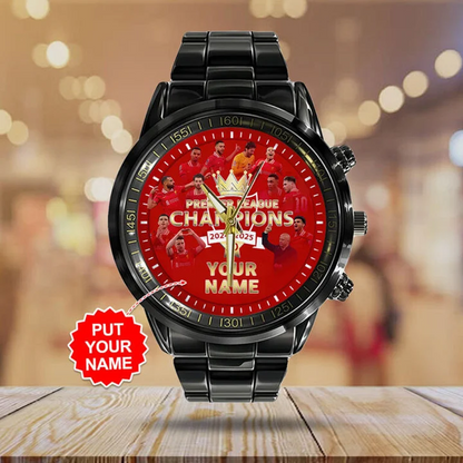 LIV Black Stainless Steel Watch V6 NDD