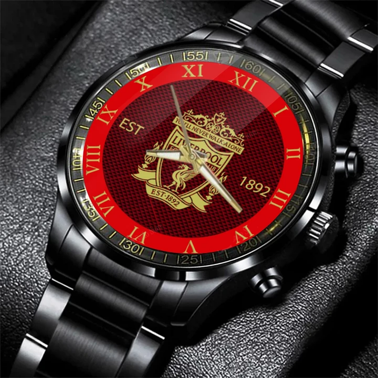 LIV Black Stainless Steel Watch 2604 V8 NDD