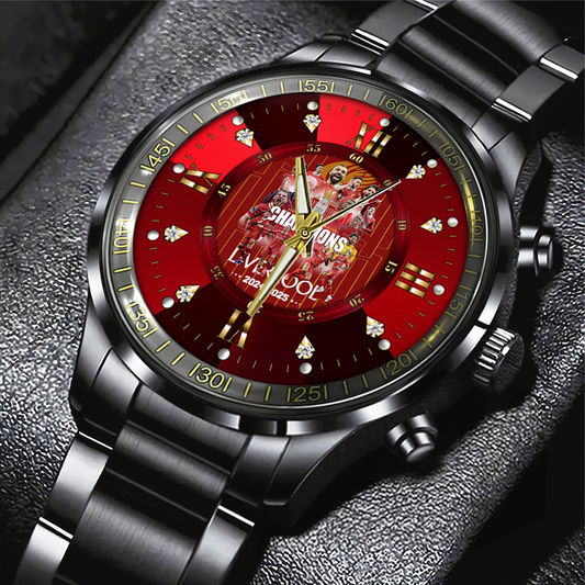 LIV Black Stainless Steel Watch V2 NDD