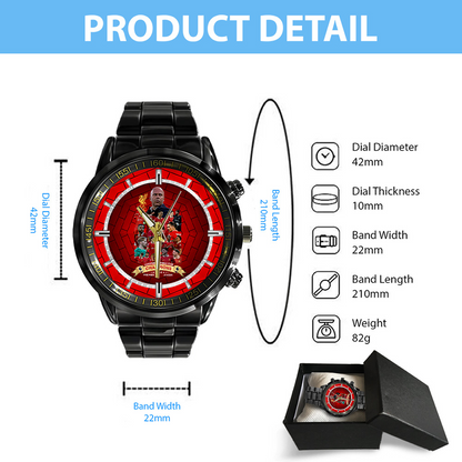 LIV Black Stainless Steel Watch V3 NDD
