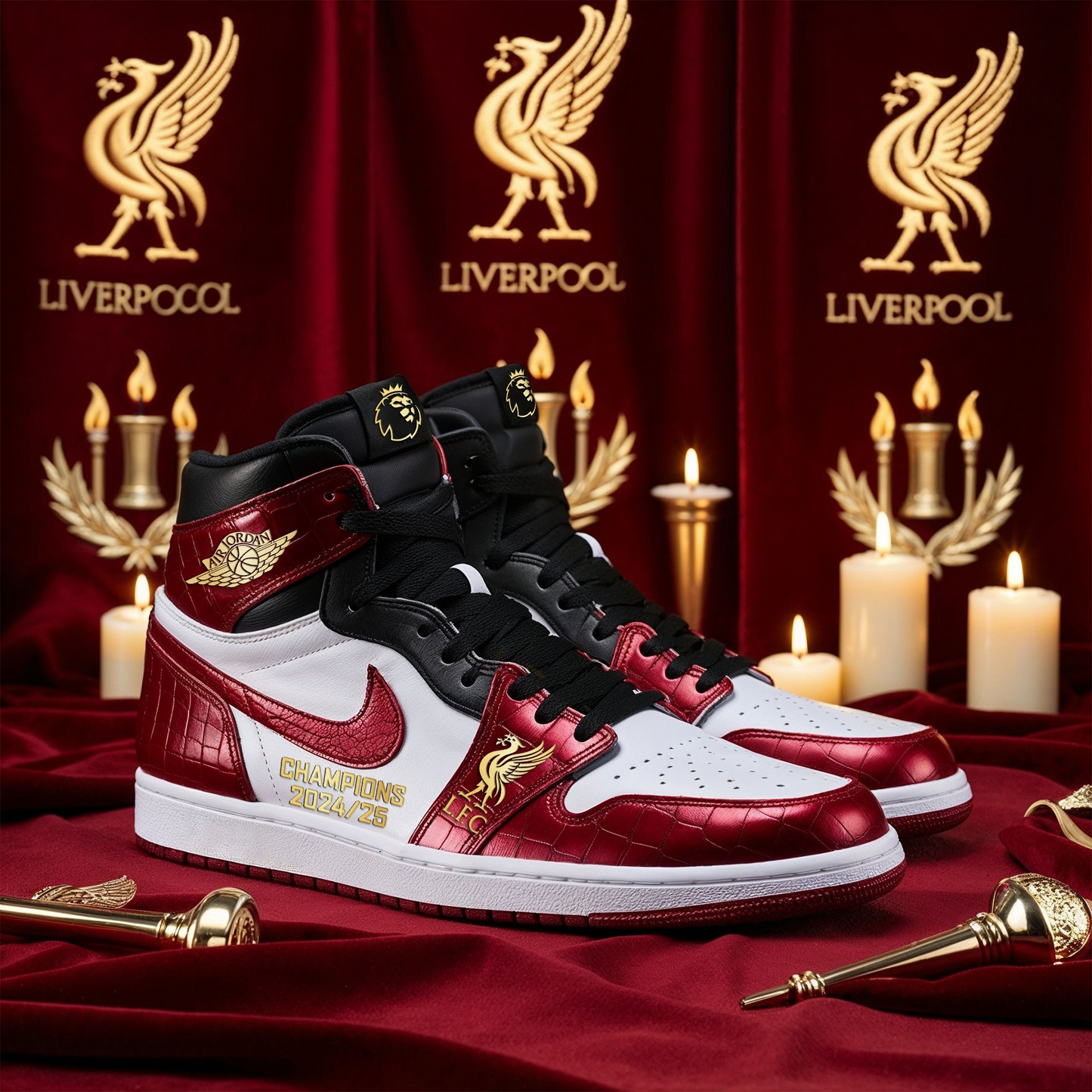 LIV Champions Premier League 2025 Air Jordan 1 DDTCTND