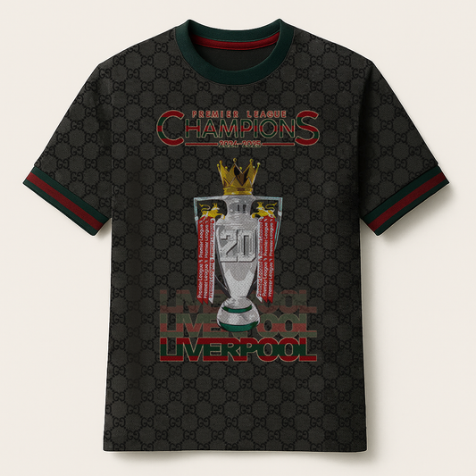 LIV Champions Premier League 2025 Mens V2 Tshirt Black DDTCTND