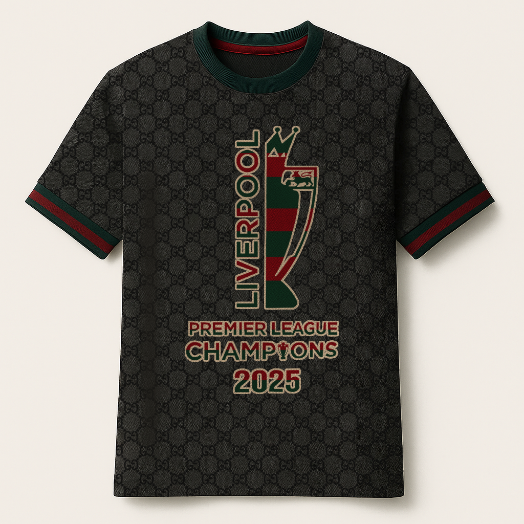 LIV Champions Premier League 2025 Mens V5 Tshirt Black DDTCTND