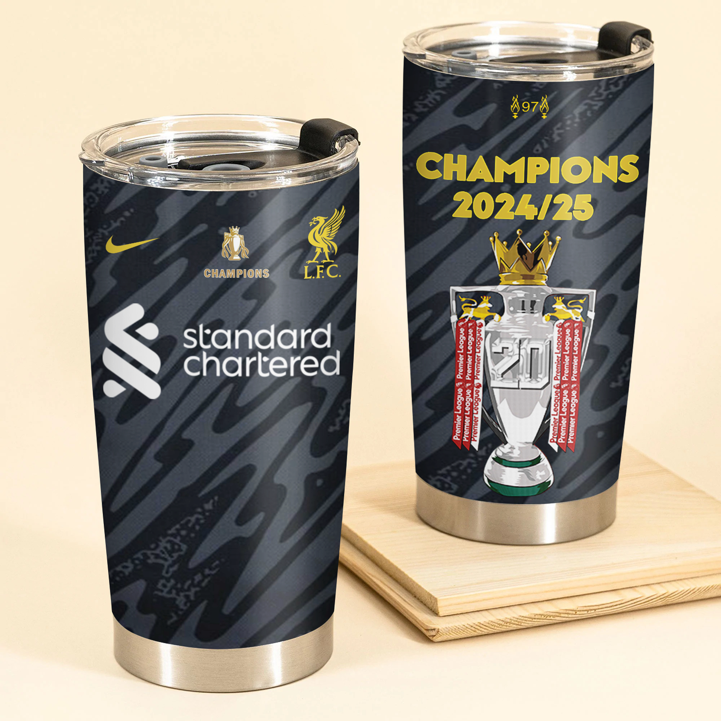 LIV Champions Premier League 20th 2025 Tumbler V10 DDTTTV