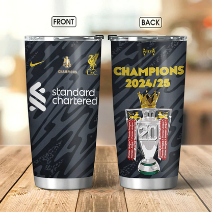 LIV Champions Premier League 20th 2025 Tumbler V10 DDTTTV