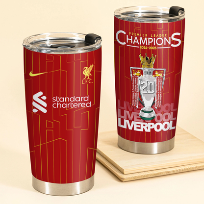 LIV Champions Premier League 20th 2025 Tumbler V2 DDTTTV