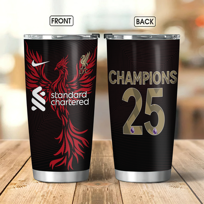 LIV Champions Premier League 20th 2025 Tumbler V8 DDTTTV