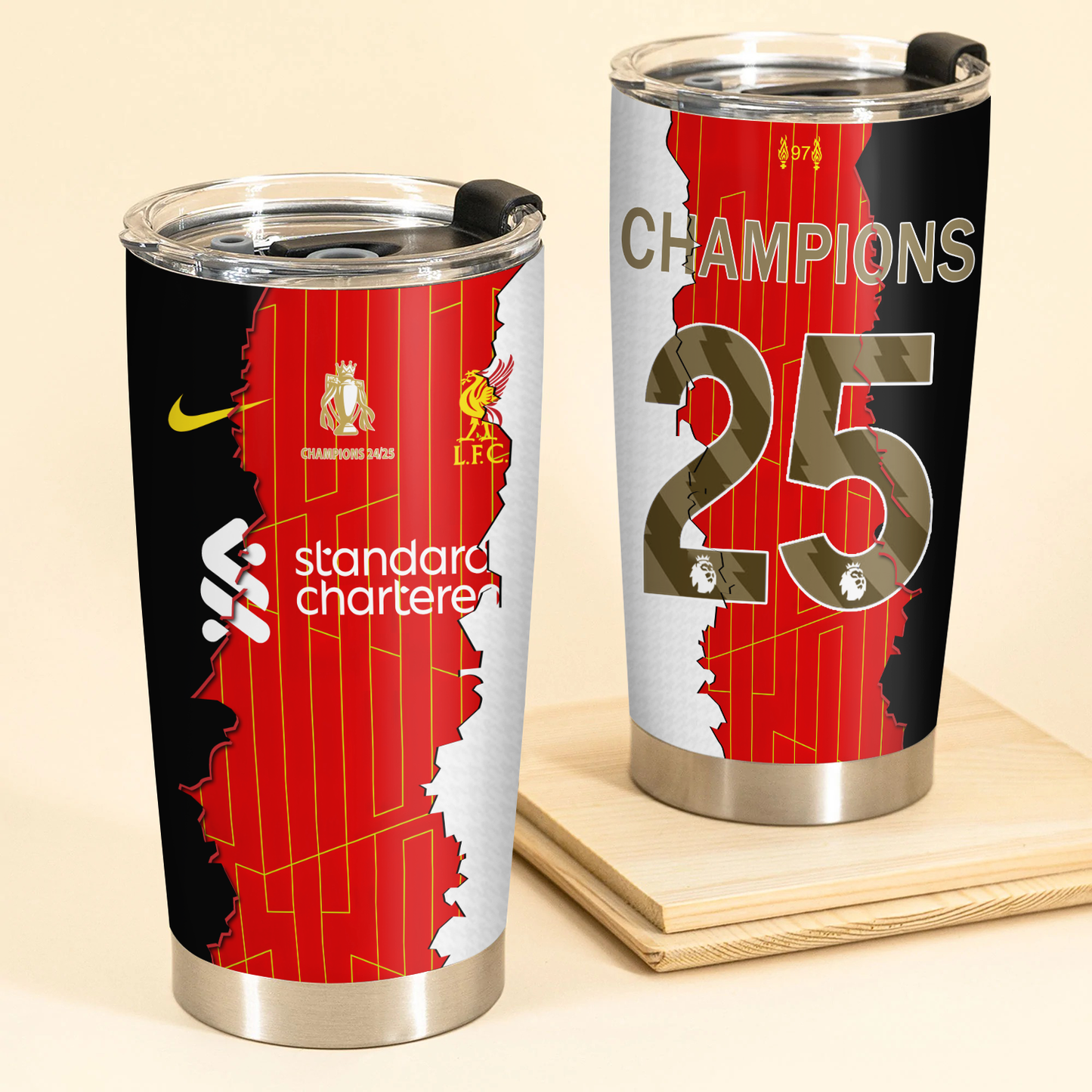 LIV Champions Premier League 20th 2025 Tumbler V9 DDTTTV