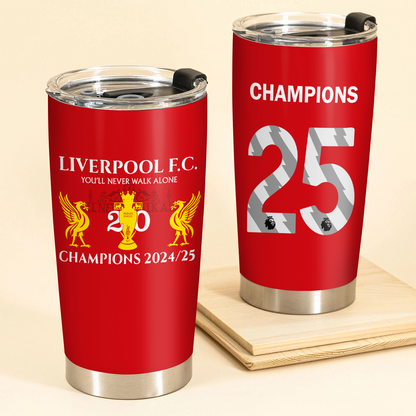 LIV Champions Premier League 20th 2025 V20 Tumbler DDTTTV