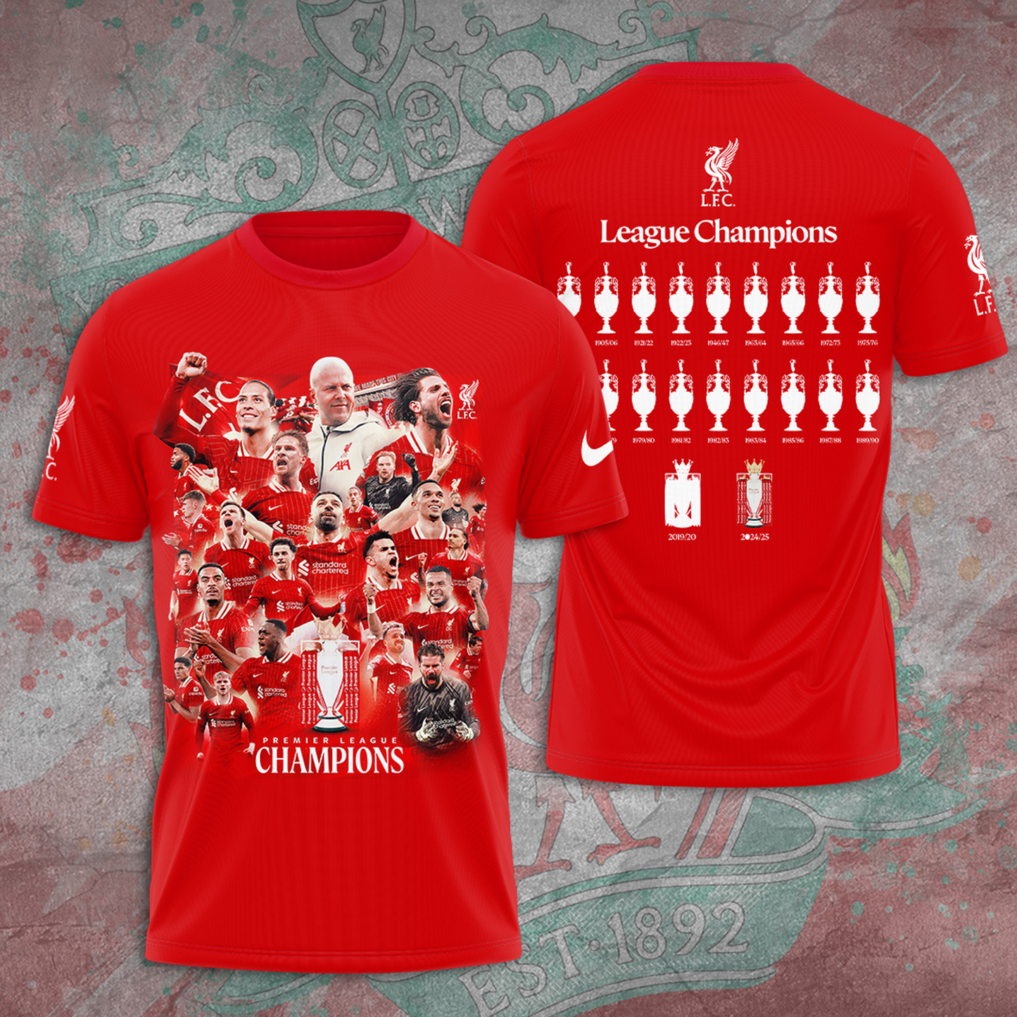 LIV Champions Premier League 3D Shirt V17 NDD