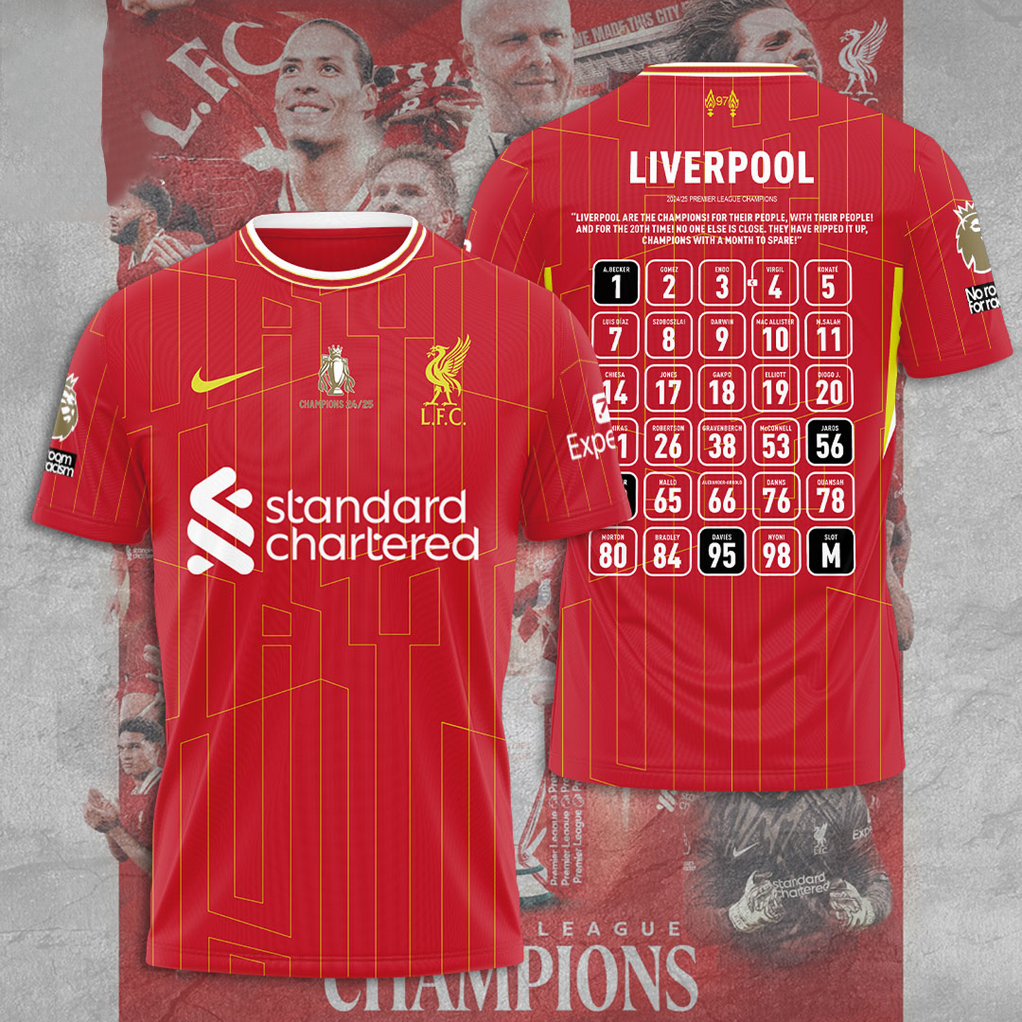 LIV Champions Premier League 3D Shirt V18 NDD