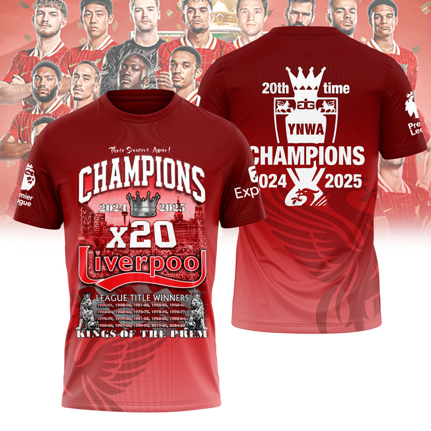 LIV Champions Premier League 3D Shirt V5 NDD
