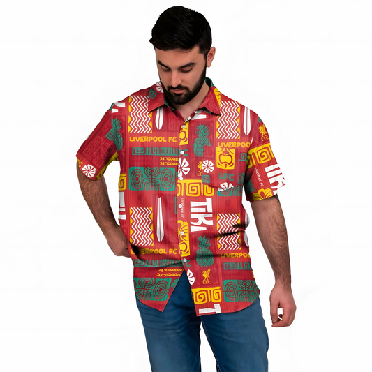 Liv FC Tiki Hawaiian Shirt V1 DATND TANTD