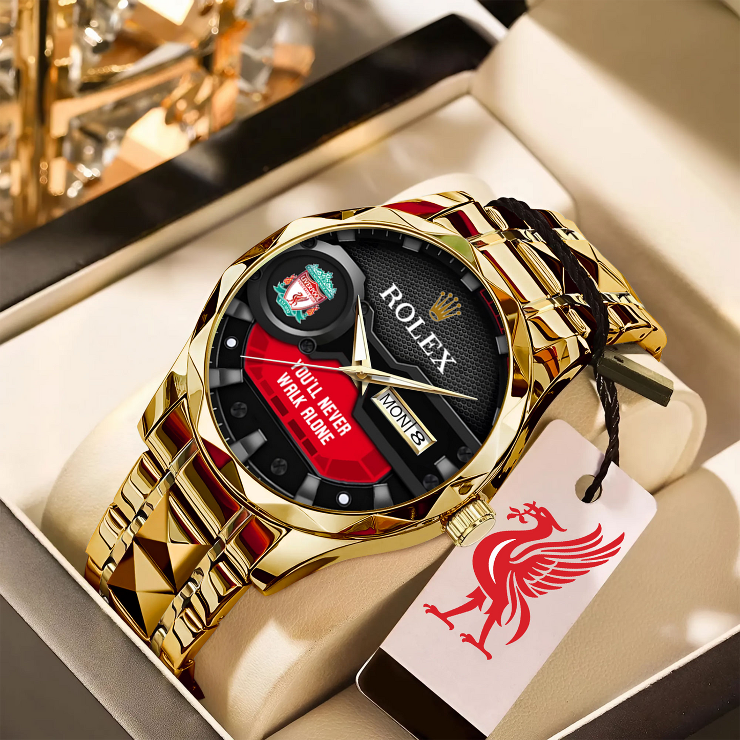 Liv FC x RL Alloy Luxury Quartz Watch V1 DATND TANTD