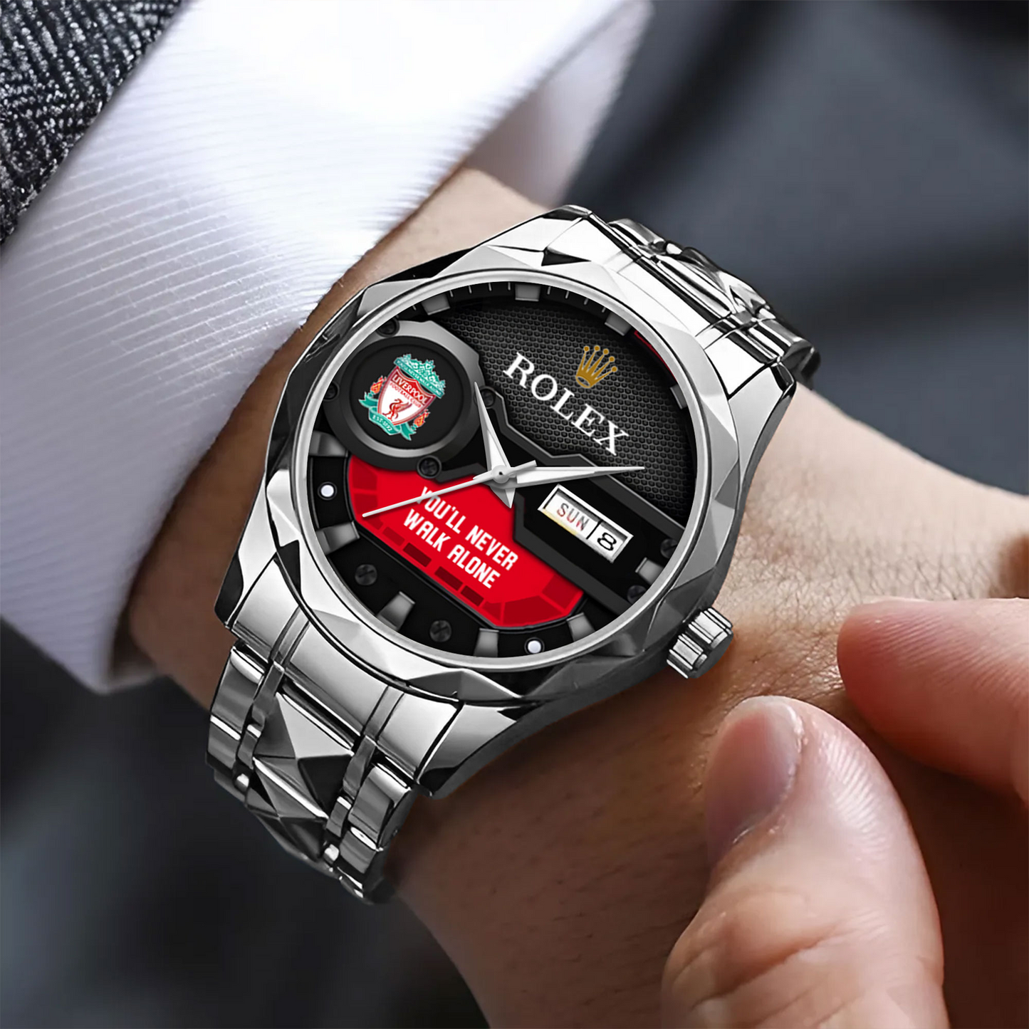 Liv FC x RL Alloy Luxury Quartz Watch V1 DATND TANTD