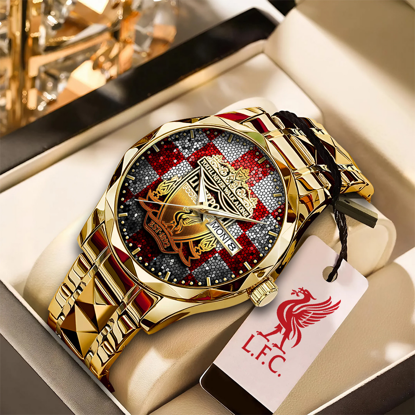 Liv FC x RL Alloy Luxury Quartz Watch V3 DATND TANTD