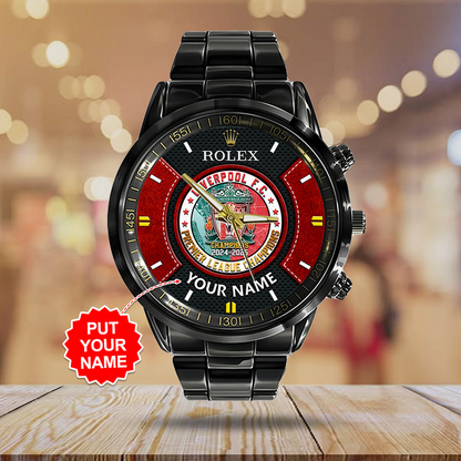 LIV x Rolex Black Stainless Steel Watch NDD