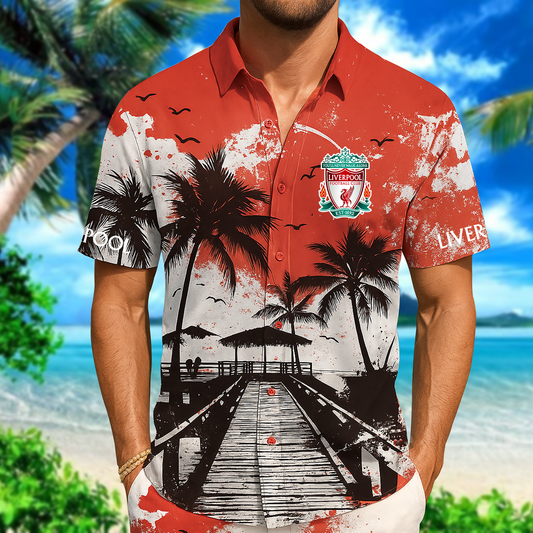 Liv Tropical Hawaii Shirt Beach Short V1 DATND TANTD