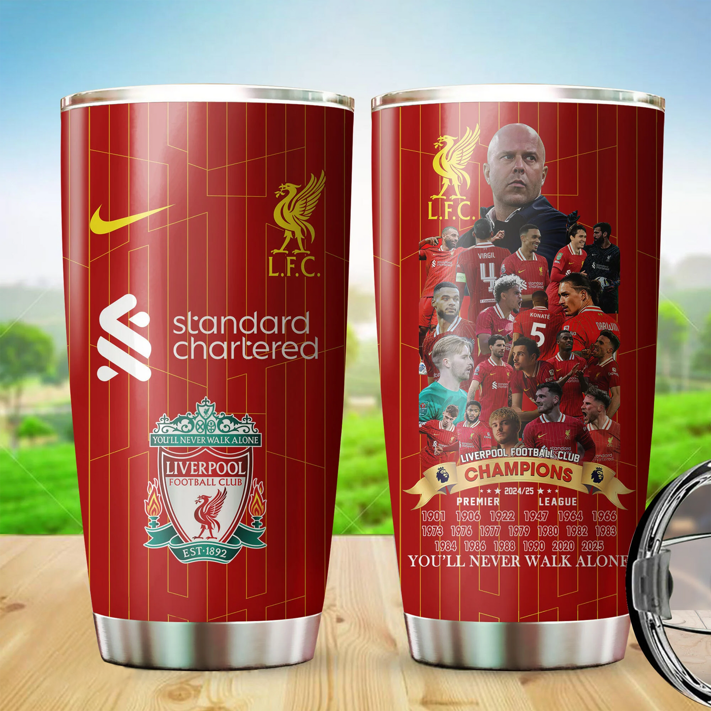 LIV F.C Premier League Champions Tumbler 2025 NDD