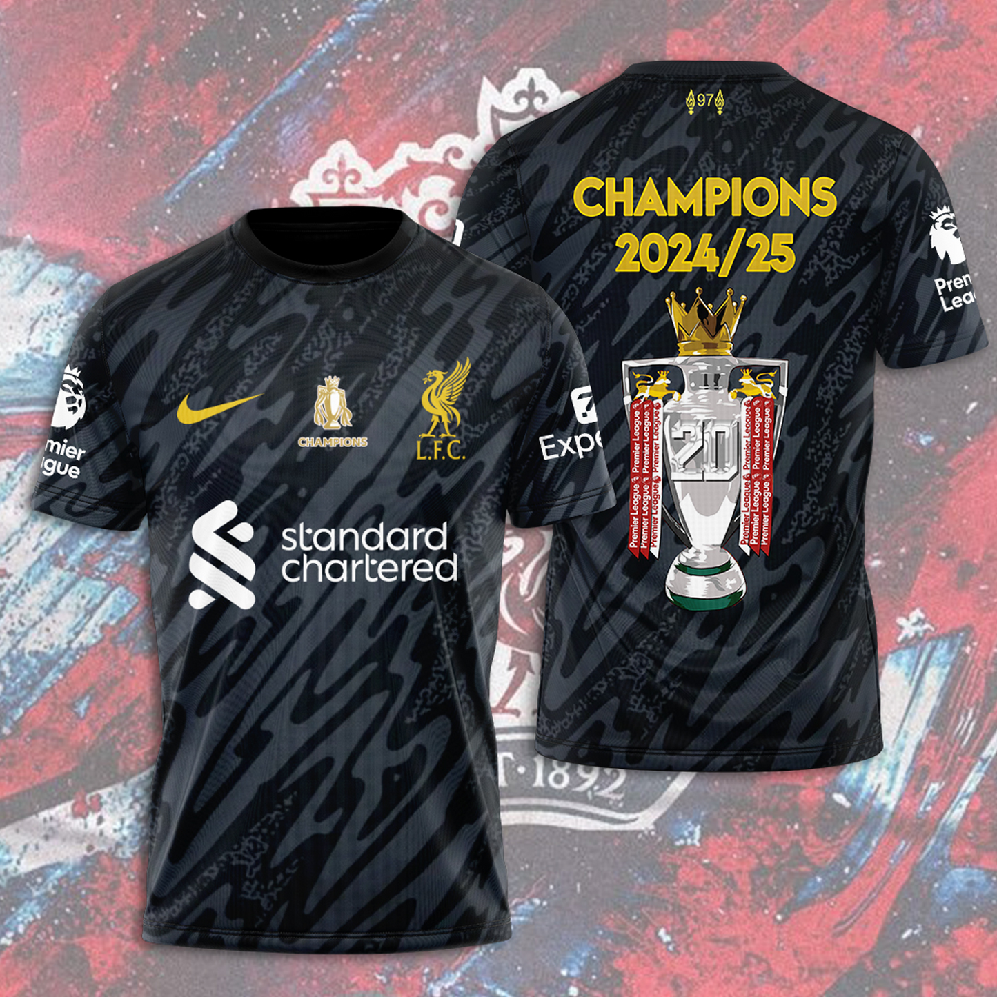 LIV Champions Premier League 3D Shirt V25 NDD
