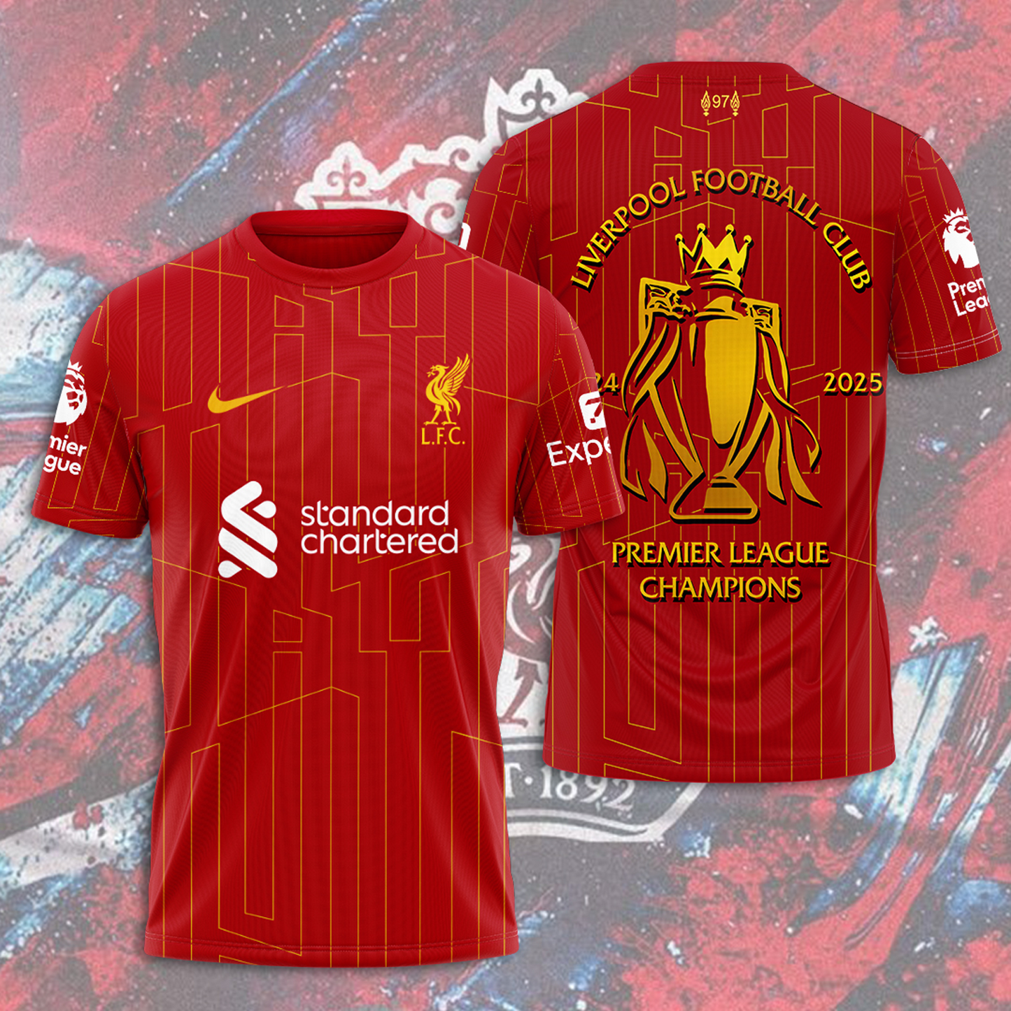 LIV Champions Premier League 3D Shirt V28 NDD