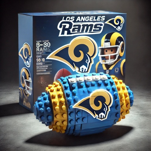 NFL Team Building Block Football Set DDT CTND