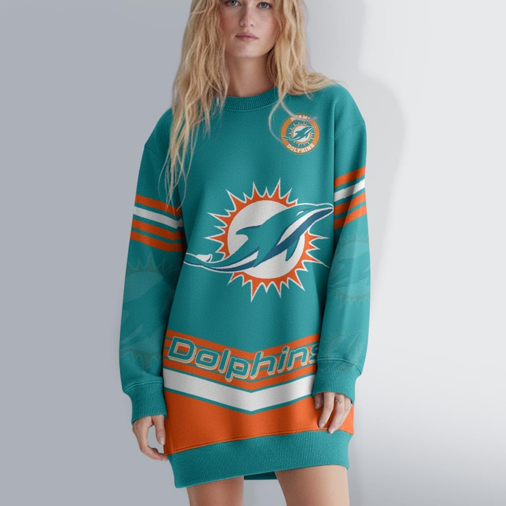 MD NFL Sweatshirt Dress DDT HLPHUONG