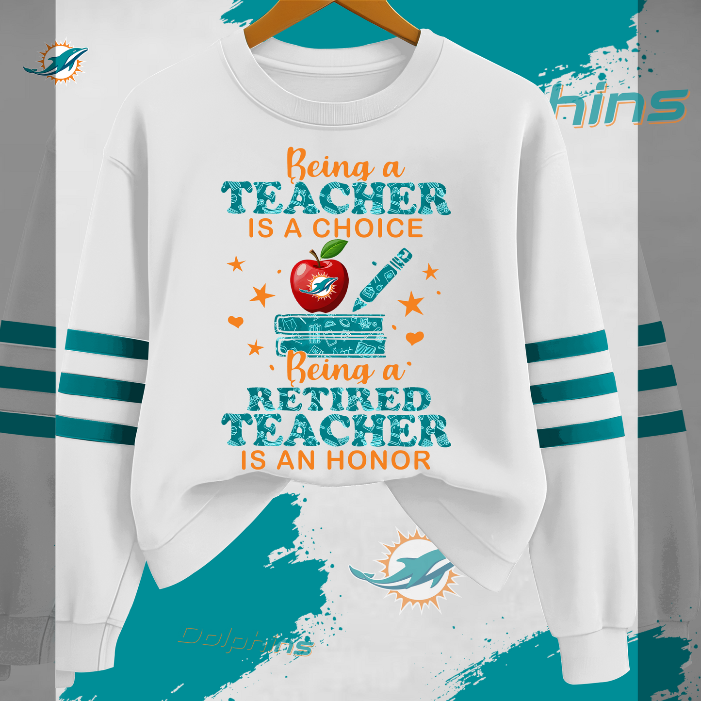 MD Premium NFL Teacher Honor 3D Sweatshirt DDT HLPHUONG