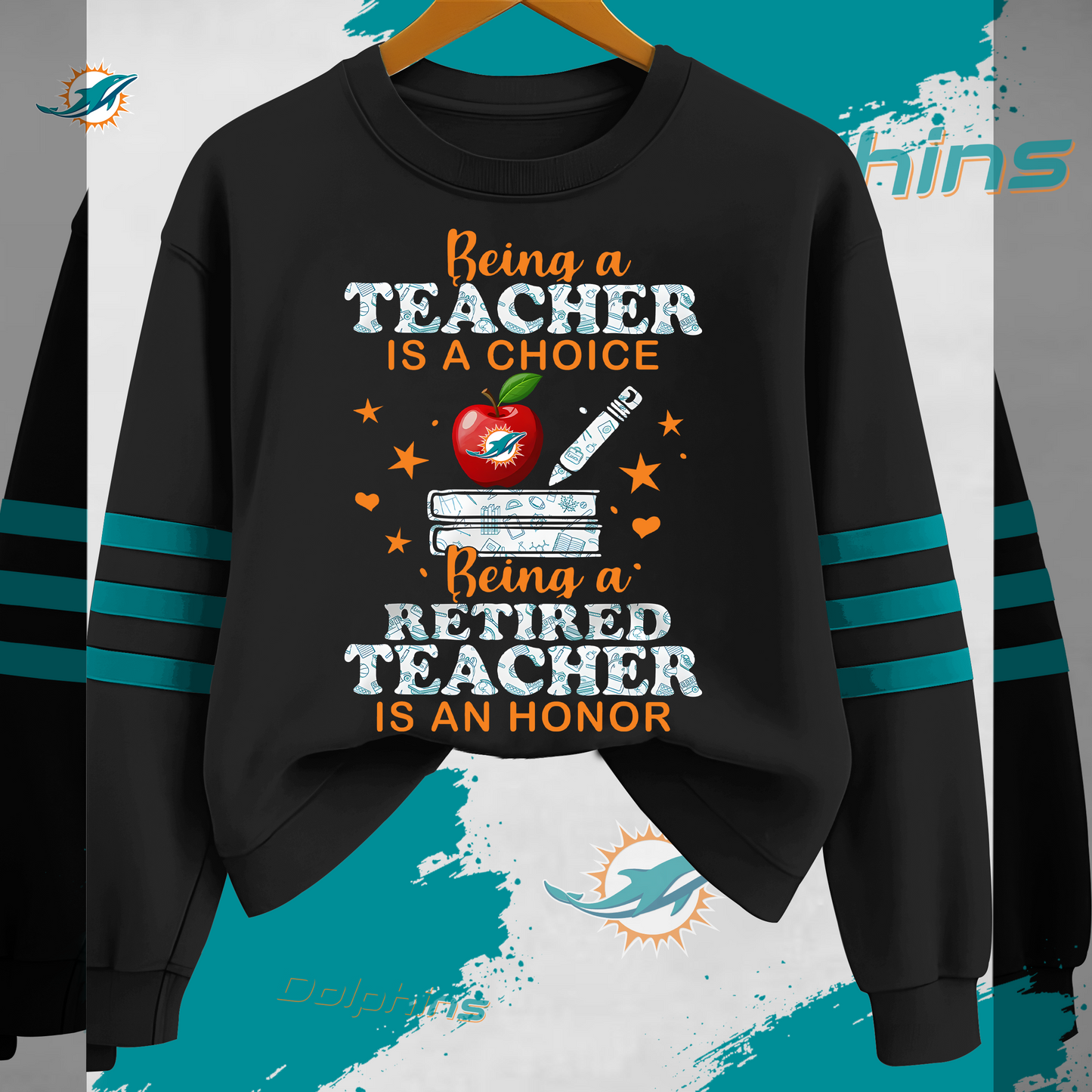 MD Premium NFL Teacher Honor 3D Sweatshirt DDT HLPHUONG