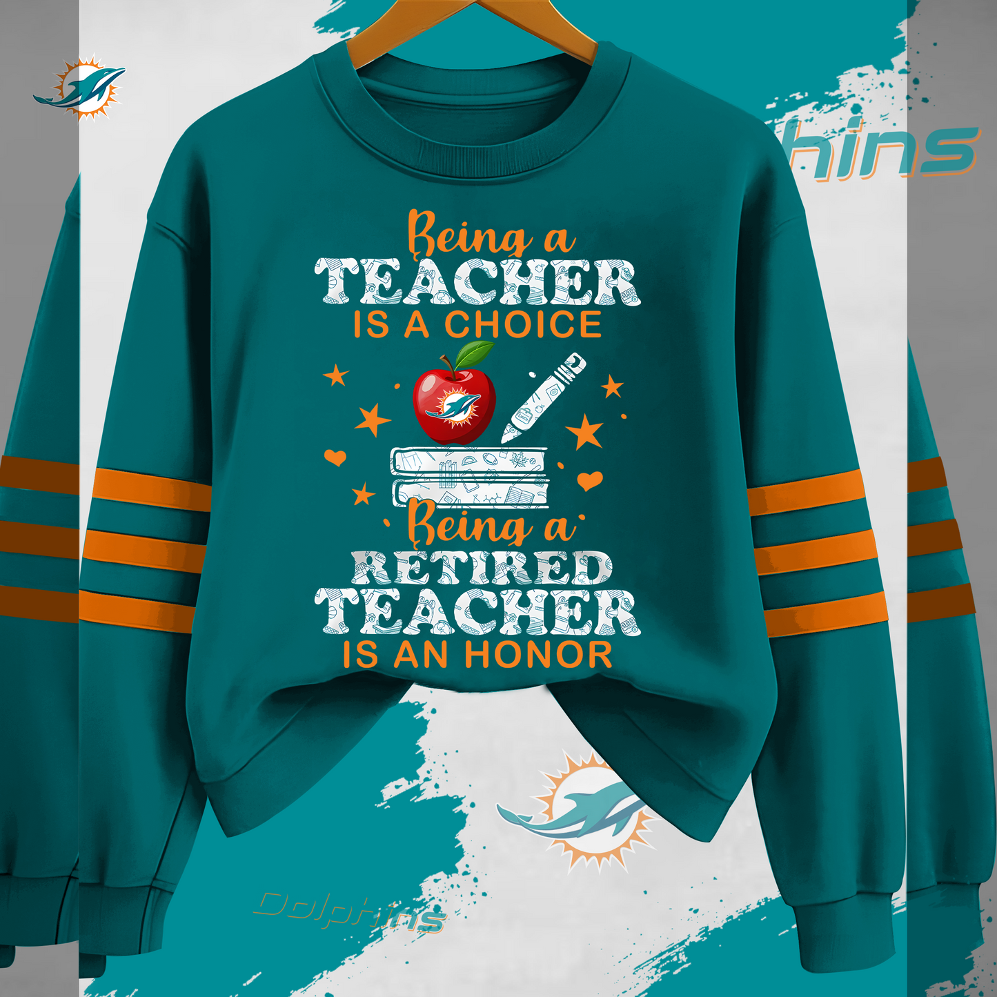 MD Premium NFL Teacher Honor 3D Sweatshirt DDT HLPHUONG